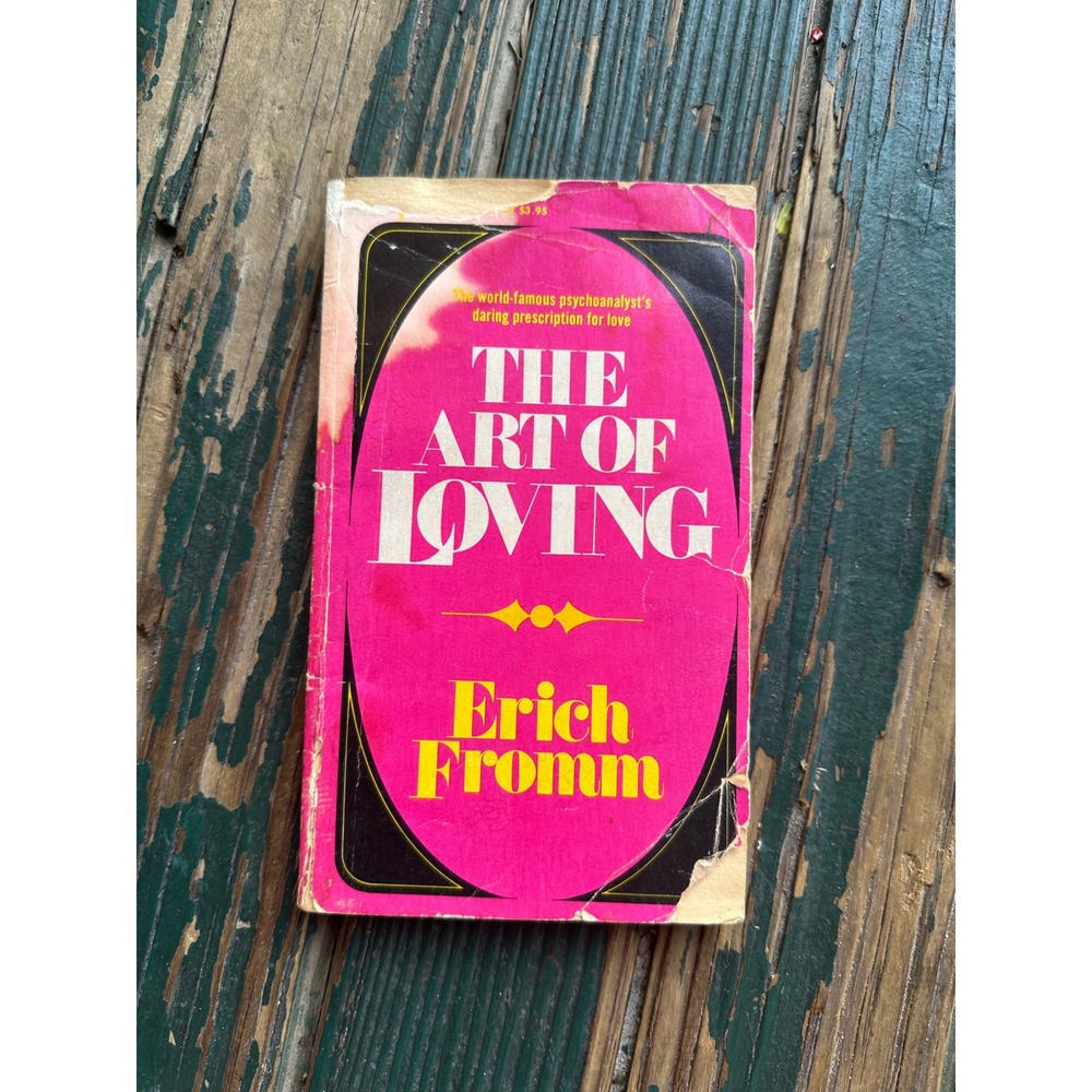The Art of Loving Erich Fromm Perennial Library Paperback Psychology Philosophy
